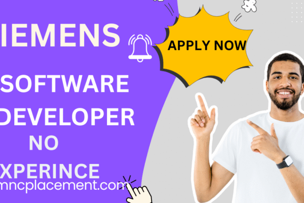 Siemens company Recruitment for Software Developer